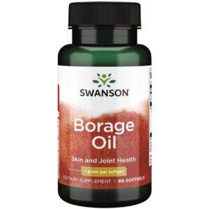 Swanson Aceite de borraja - 60 cápsulas blandas
