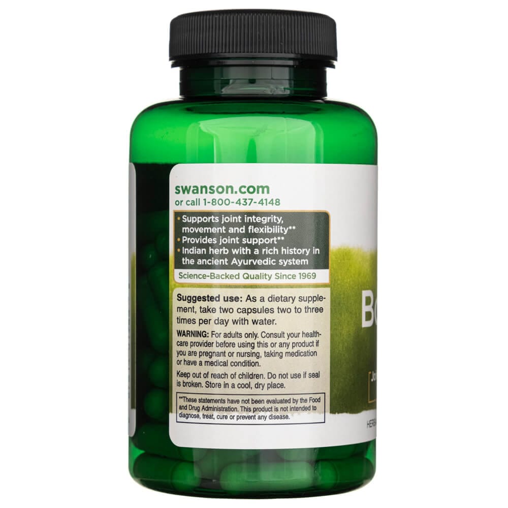 Swanson Boswellia 400 mg - 100 Cápsulas - Imagen 4