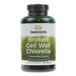 Swanson Chlorella Pared Celular Rota - 360 Tabletas