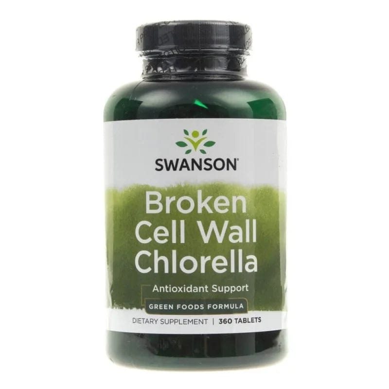 Swanson Chlorella Pared Celular Rota - 360 Tabletas