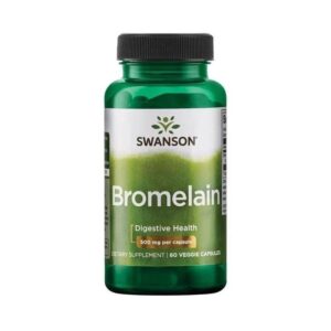 Swanson Bromelina 1200 GDU - 60 Cápsulas