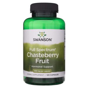 Swanson Fruto de sauzgatillo 400 mg – 120 cápsulas