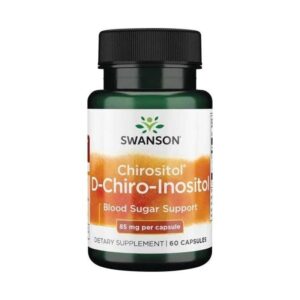 Swanson Chirositol D-Chiro-Inositol 85 mg - 60 Cápsulas