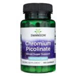 Swanson Picolinato de cromo 200 mcg - 100 Cápsulas