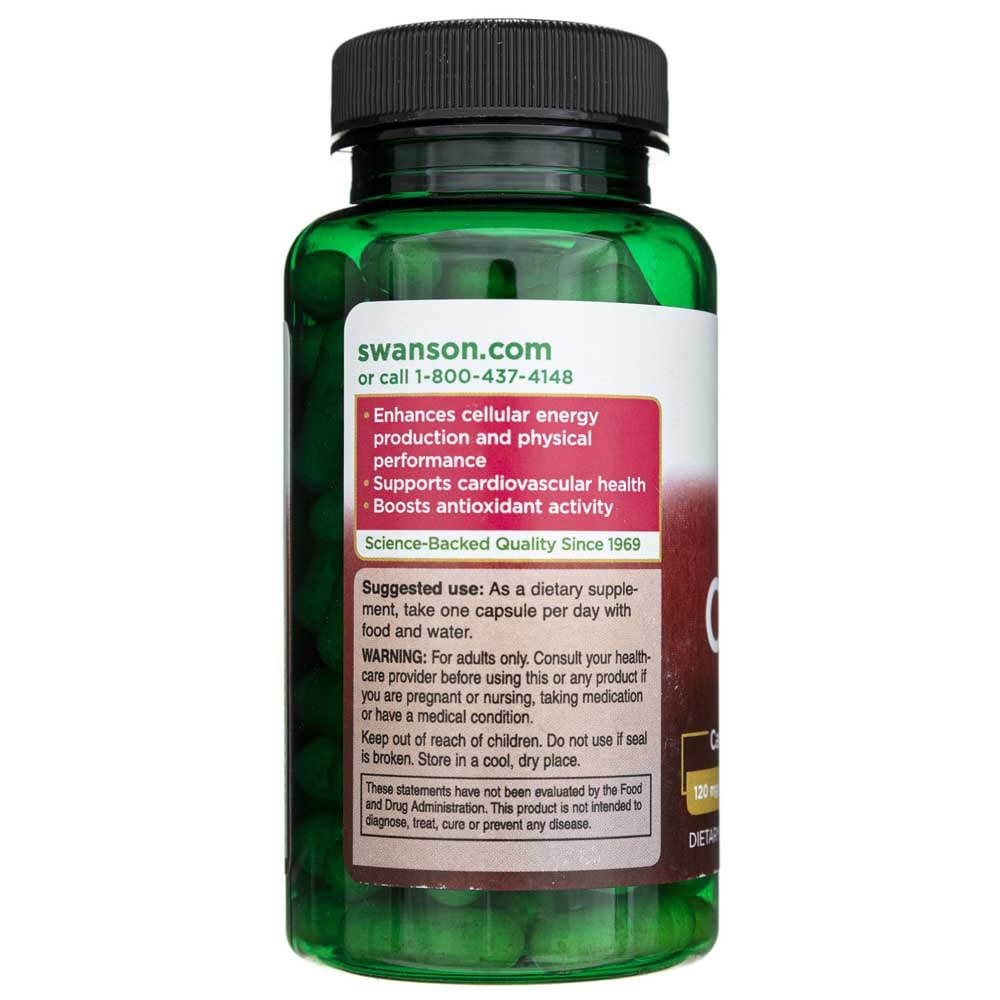 Swanson CoQ10 120 mg - 100 Cápsulas - Imagen 4