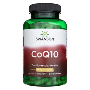 Swanson CoQ10 30 mg - 240 Cápsulas blandas