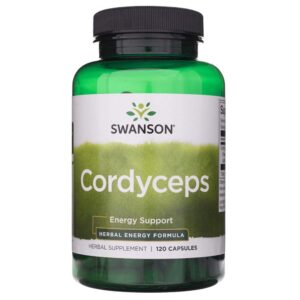 Swanson Cordyceps 600 mg - 120 Cápsulas