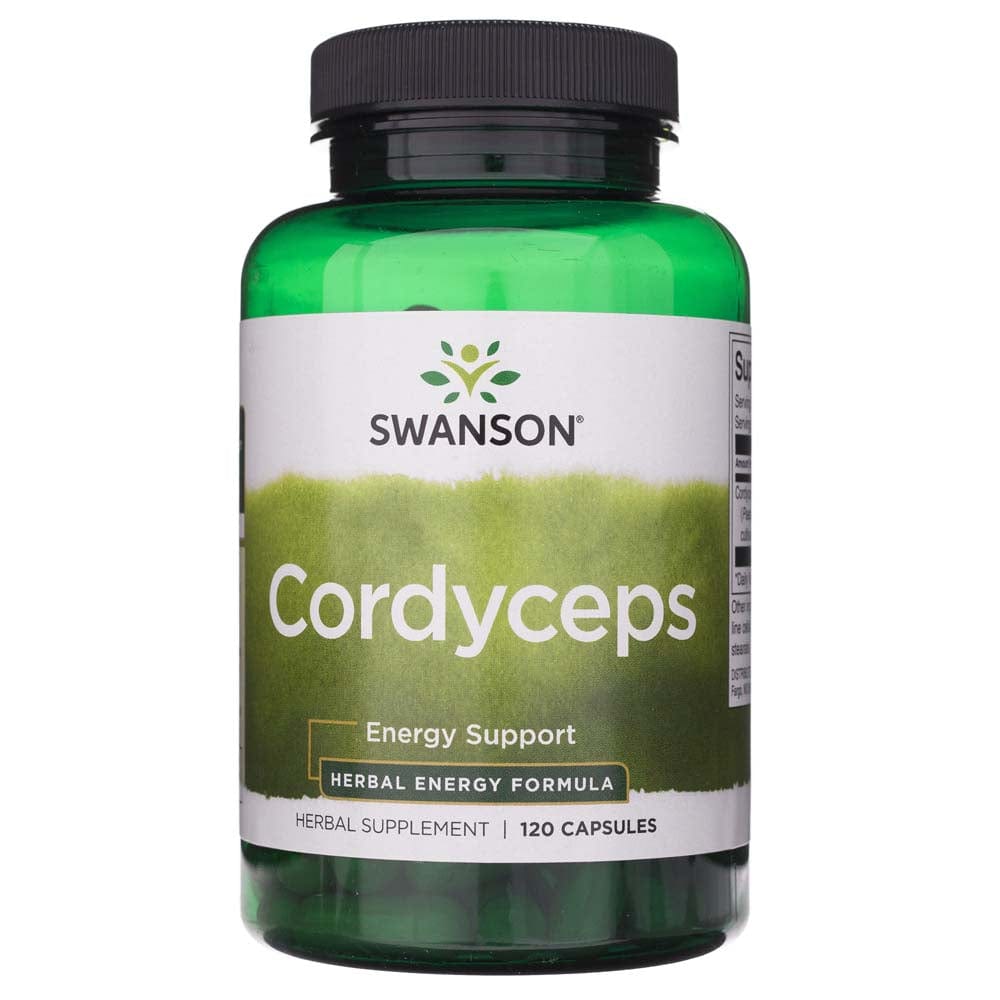 Swanson Cordyceps 600 mg - 120 Cápsulas