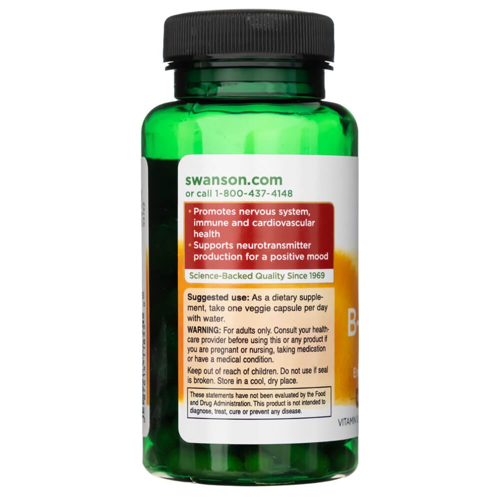 Swanson Daily B-Complex - 100 cápsulas vegetales - Imagen 2
