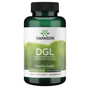 Swanson Extracto de Regaliz DGL - 90 Cápsulas