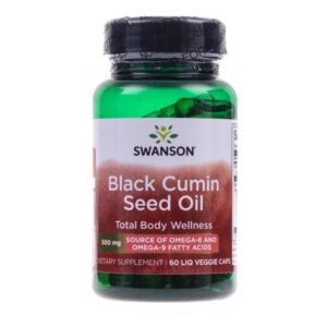 Swanson Aceite de semillas de comino negro 500 mg - 60 cápsulas