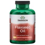 Swanson Aceite de linaza 1000 mg - 200 cápsulas