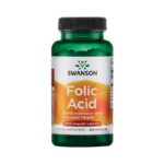 Swanson Ácido fólico 800 mcg - 250 Cápsulas