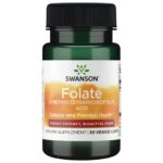 Swanson Ácido fólico (Quatrefolic ®) - 30 cápsulas vegetales