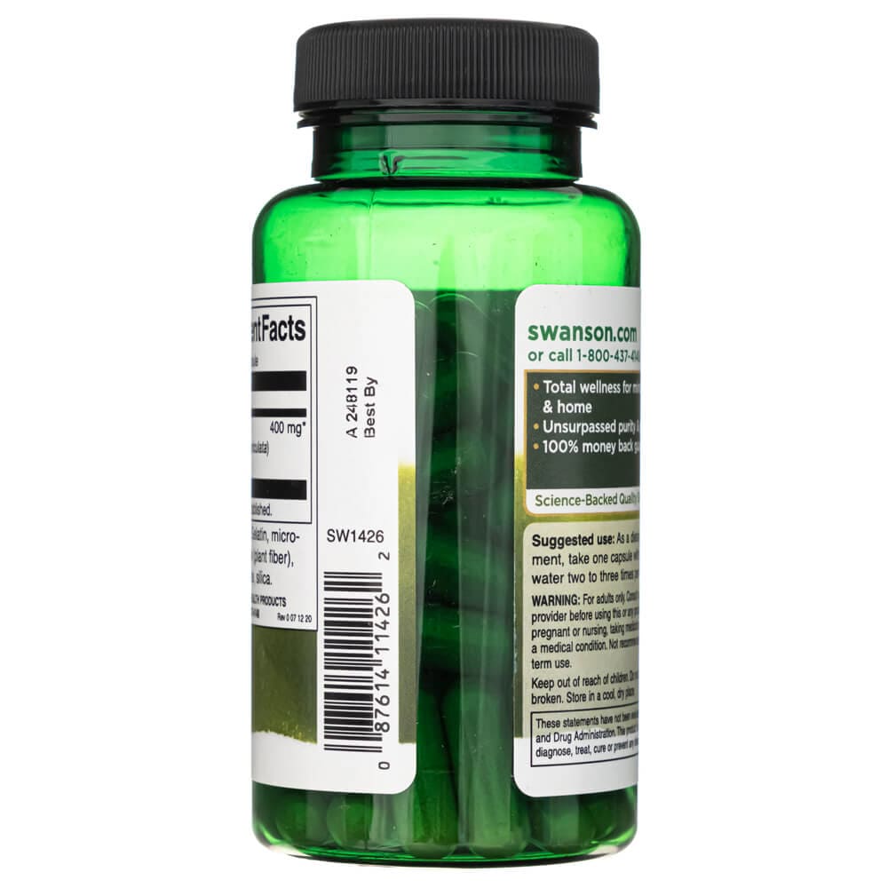 Swanson Full Spectrum Andrographis Paniculata 400 mg - 60 Cápsulas - Imagen 3