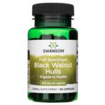 Swanson Cascos de Nogal Negro de Espectro Completo 500 mg - 60 Cápsulas