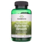 Swanson Escoba de carnicero de espectro completo 470 mg - 100 Cápsulas