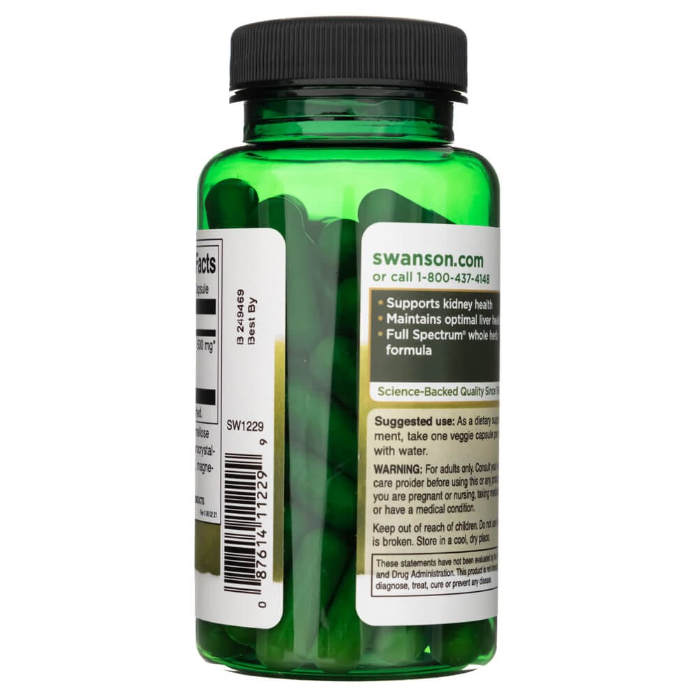 Swanson Full Spectrum Chanca Piedra 500 mg - 60 Cápsulas Vegetales - Imagen 2