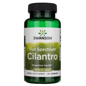 Swanson Cilantro Espectro Completo 425 mg - 60 Cápsulas