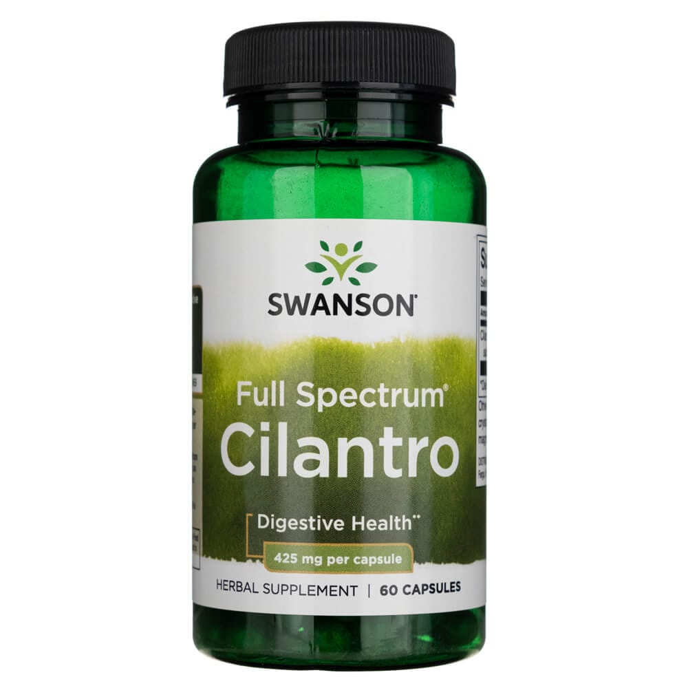 Swanson Cilantro Espectro Completo 425 mg - 60 Cápsulas