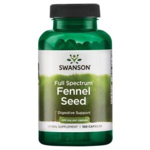 Swanson Full Spectrum Semilla de Hinojo 480 mg - 100 Cápsulas