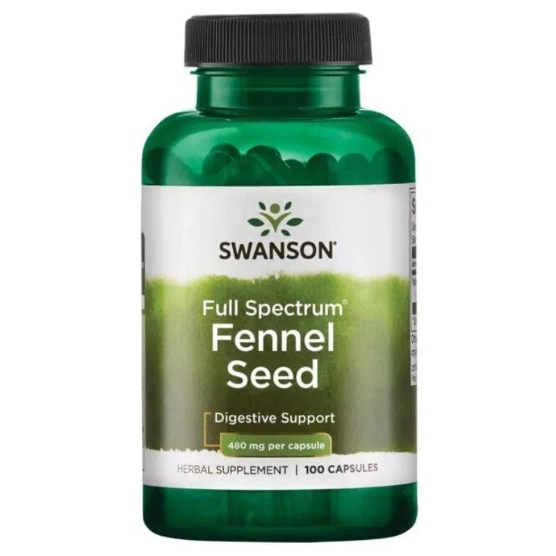 Swanson Full Spectrum Semilla de Hinojo 480 mg - 100 Cápsulas