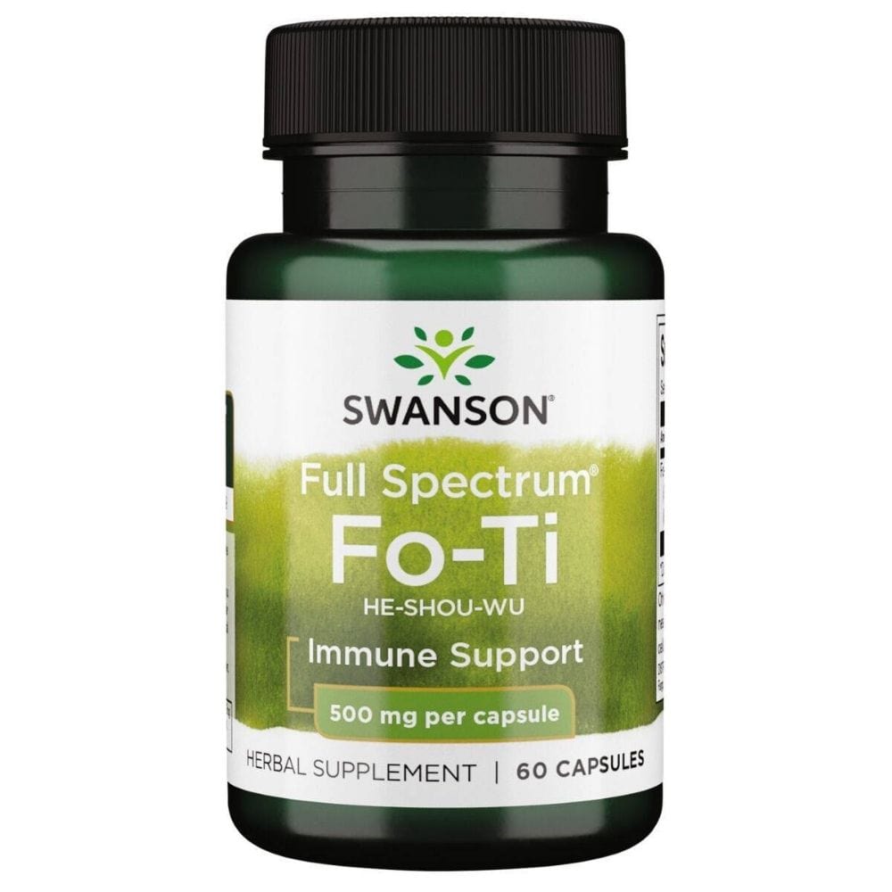 Swanson Full Spectrum Fo-Ti (He-Shou-Wu) - 60 cápsulas
