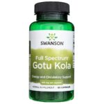 Swanson Gotu Kola Espectro Completo 435 mg - 60 Cápsulas