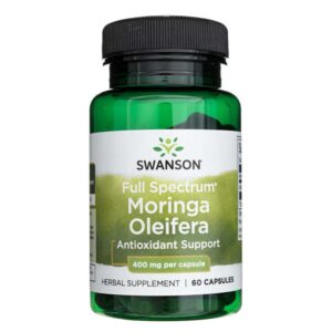 Swanson Full Spectrum Moringa Oleifera 400 mg - 60 Cápsulas