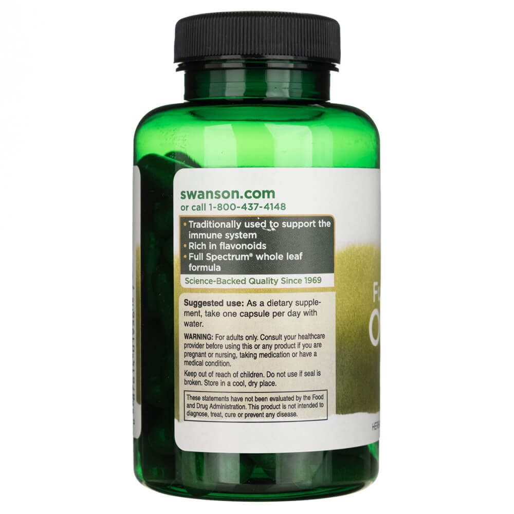 Swanson Orégano Espectro Completo 450mg - 90 Cápsulas - Imagen 4