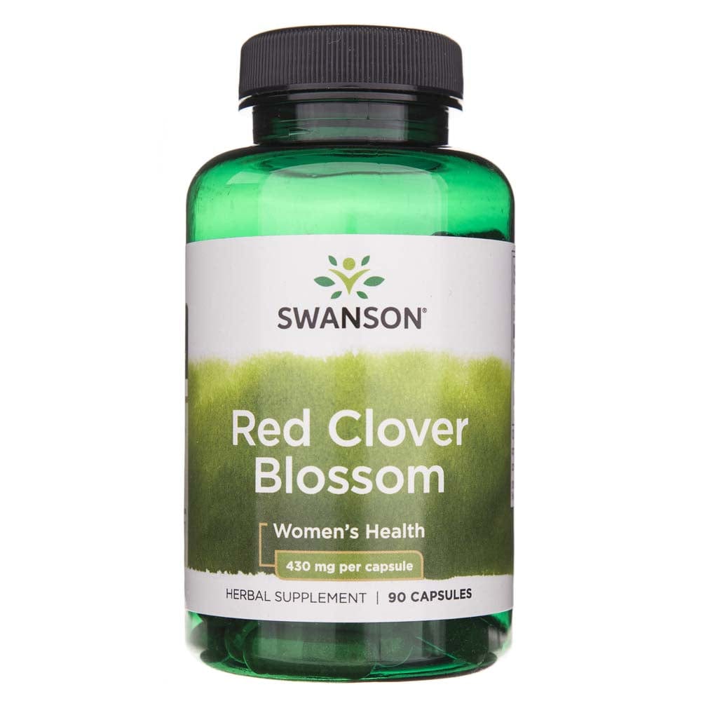 Swanson Full Spectrum Trébol Rojo en Flor 430 mg - 90 Cápsulas