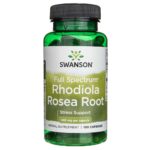 Swanson Full Spectrum Rhodiola Rosea Raíz 400 mg - 100 Cápsulas