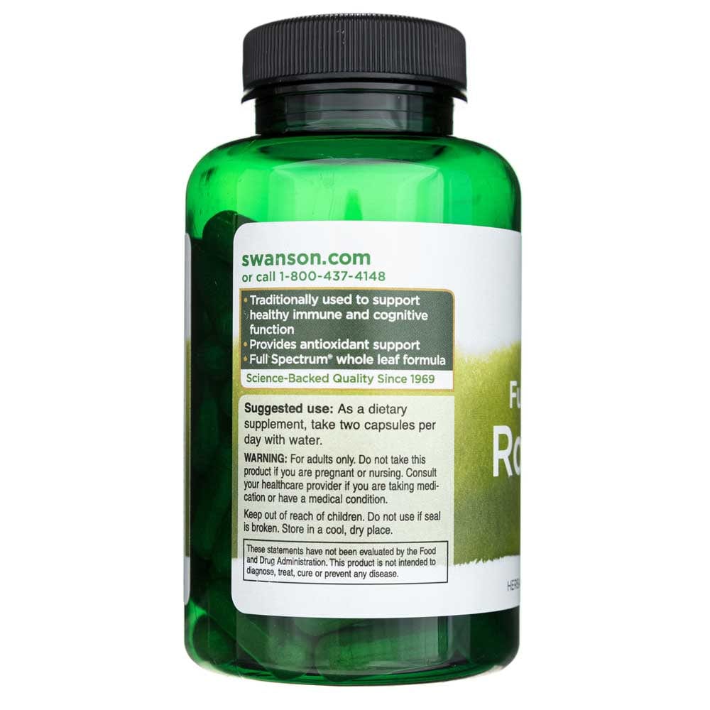 Swanson Romero de espectro completo 400 mg - 90 Cápsulas - Imagen 4