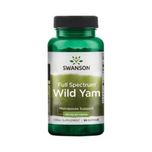 Swanson Full Spectrum Ñame Silvestre 400 mg - 60 Cápsulas