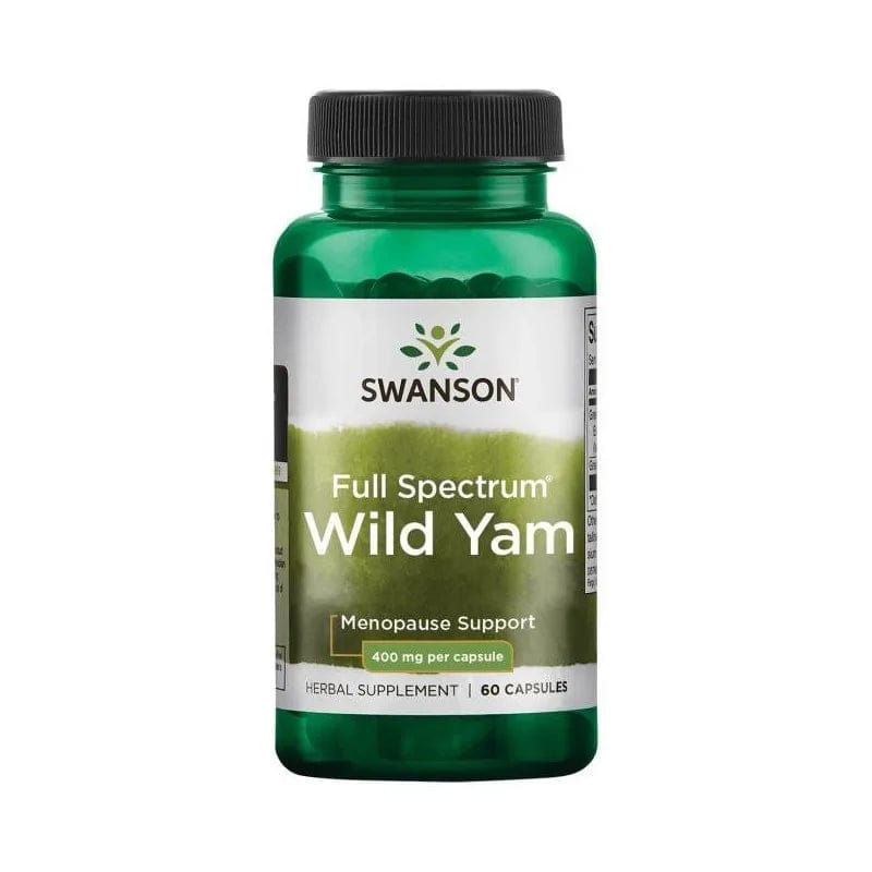 Swanson Full Spectrum Ñame Silvestre 400 mg - 60 Cápsulas