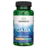 Swanson GABA 500 mg - 100 Cápsulas