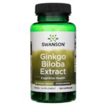 Swanson Extracto de Ginkgo Biloba 60 mg - 120 Cápsulas