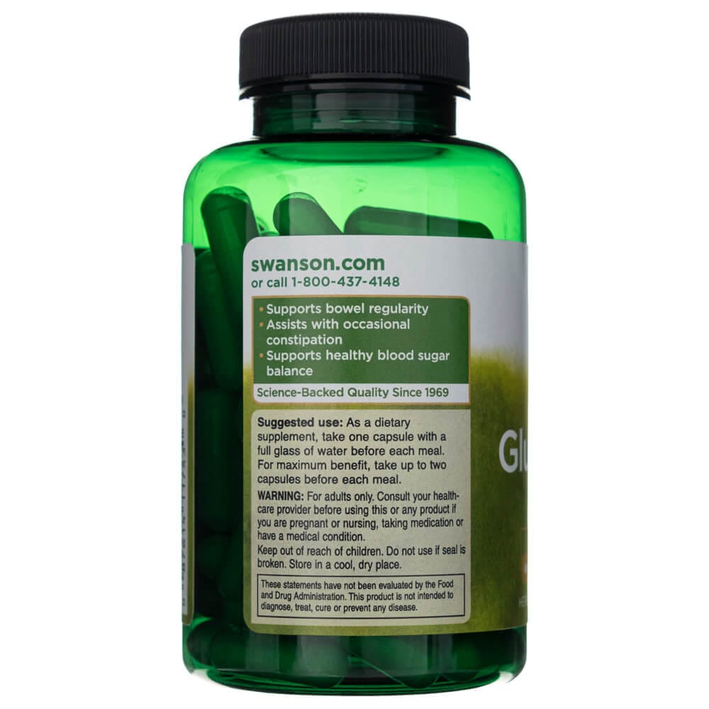 Swanson Glucomanano 665 mg - 90 Cápsulas - Imagen 4