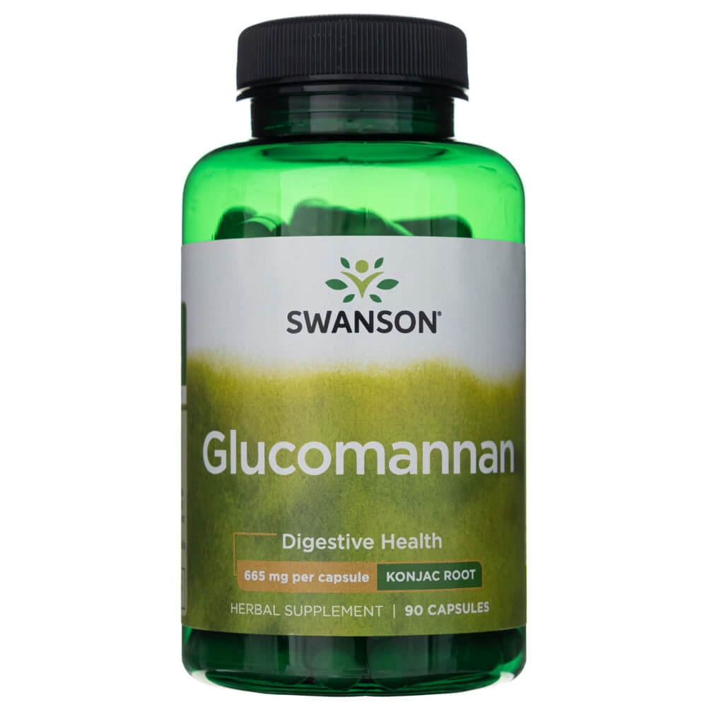 Swanson Glucomanano 665 mg - 90 Cápsulas