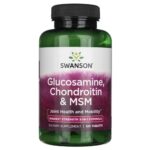 Swanson Glucosamina, Condroitina & MSM - 120 Tabletas