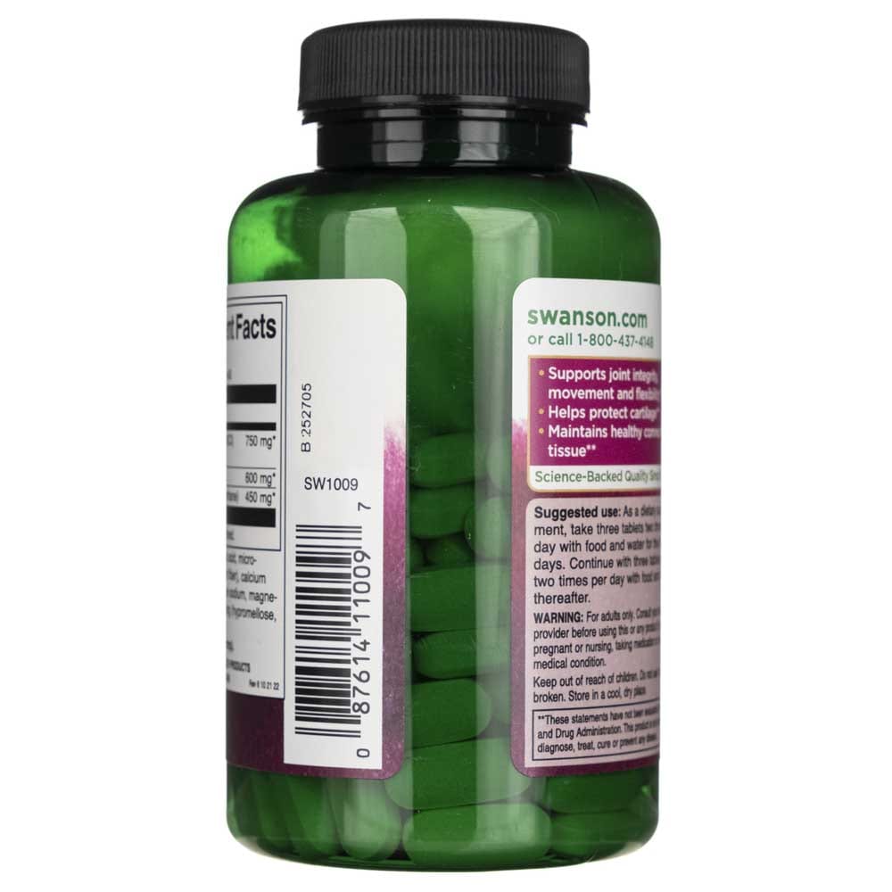 Swanson Glucosamina, Condroitina & MSM - 120 Tabletas - Imagen 4