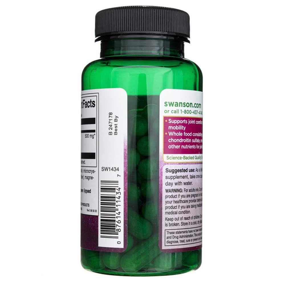 Swanson Mejillón de Labio Verde 500 mg - 60 Cápsulas - Imagen 4