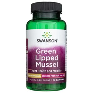 Swanson Mejillón de Labio Verde 500 mg - 60 Cápsulas