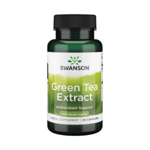 Swanson Extracto de Té Verde 500 mg - 60 Cápsulas
