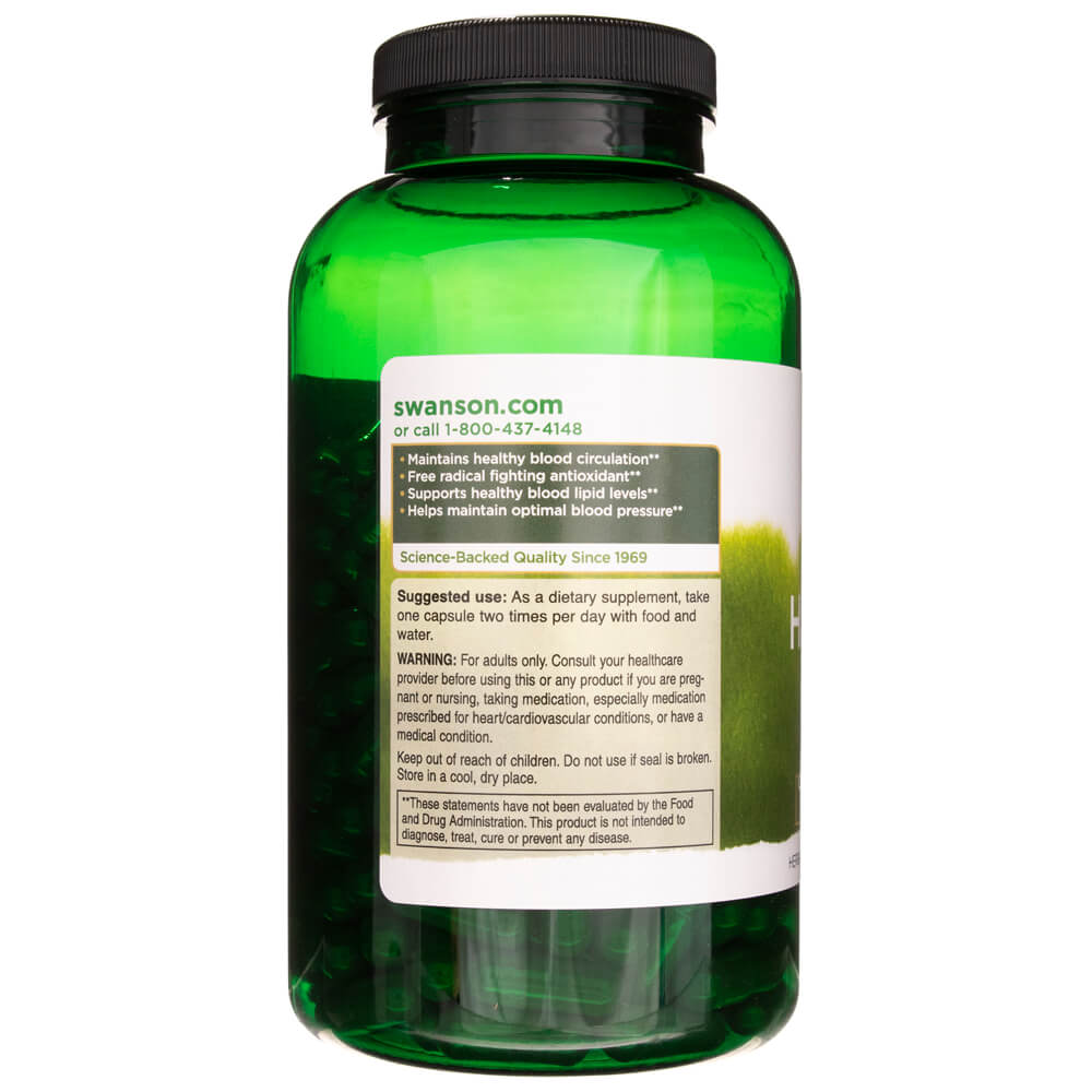 Swanson Hawthorn Berry 565 mg - 250 Cápsulas - Imagen 4