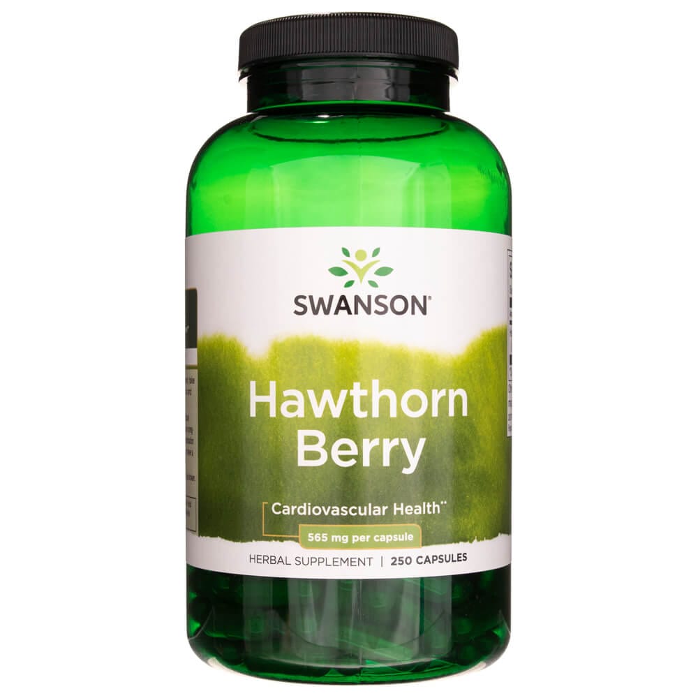 Swanson Hawthorn Berry 565 mg - 250 Cápsulas