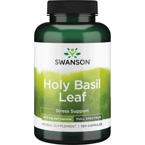 Swanson Albahaca Santa Hoja 800 mg - 120 Cápsulas