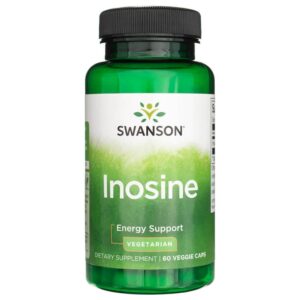 Swanson Inosina 500 mg - 60 Cápsulas Vegetales