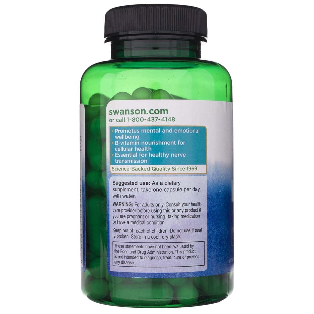Swanson Inositol 650 mg - 100 Cápsulas - Imagen 4