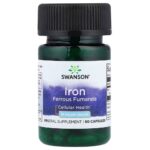 Swanson Fumarato de Hierro 18 mg - 60 Cápsulas